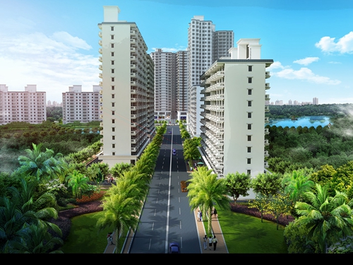 海南大溪地住宅小区生活